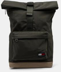 Tommy Hilfiger hátizsák zöld, férfi, nagy, sima, AM0AM13323 - zöld Univerzális méret