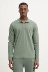 HUGO BOSS hosszú ujjú zöld, férfi, sima, 50532067 - zöld S
