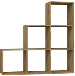 GreenSite Step 3X3 polc, tölgy