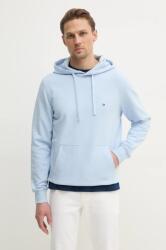 Tommy Hilfiger pamut melegítőfelső fekete, férfi, melange, kapucnis, MW0MW37235 - kék M