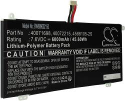 VHBW Akkumulátor Toshiba DynaBook Satellite Pro C40 / C50, 6000 mAh (889002150)