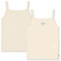 Konges Sløjd gyerek top BASIC STRAP TOP GOTS 2 db bézs, KS102256 - bézs 104