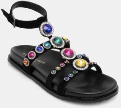 Kurt Geiger London velúr szandál Octavia Flexi Gladiator fekete, női, 4369009209 - fekete Női 37
