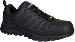 Portwest FT46 - Composite Textile Trainer védőcipő S1PS ESD SR FO, fekete (FT46BKR42)
