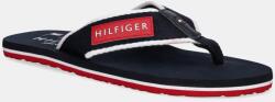 Tommy Hilfiger flip-flop PATCH HILFIGER BEACH SANDAL sötétkék, férfi, FM0FM05435 - sötétkék Férfi 41