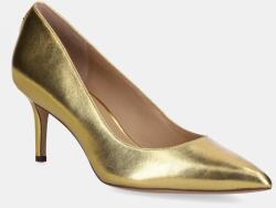 Lauren Ralph Lauren bőr tűsarkú Lanette sárga, 802978205001 - arany Női 36