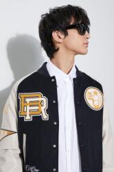 Baracuta bomber dzseki gyapjú keverékből Varsity Bomber sötétkék, átmeneti, BRCPS0996 - sötétkék 40