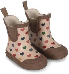 Konges Sløjd gyerek gumicsizma WELLY RUBBER BOOTS bézs, KS102573 - bézs 27
