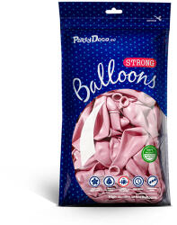 PartyDeco S. r. o Lufi (metál) rózsaszín, 30cm, 10 db/cs