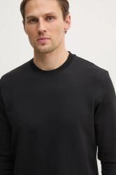 Sisley hosszú ujjú fekete, férfi, sima, 3O35S104C - fekete XXL