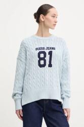 Guess Jeans pamut pulóver W5RR48 Z3HM1 - kék S