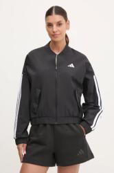 adidas bomber dzseki Essentials női, fekete, átmeneti, oversize, JD5317 - fekete M