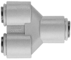 John Guest Gyorscsatlakozó Y-elosztó idom 3/8" x 5/16" x 5/16