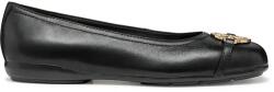 Geox bőr balerina cipő D ANNYTAH - fekete Női 37
