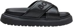 BOGNER bőr papucs HONOLULU 5 A fekete, férfi, 12525211 - fekete Férfi 40