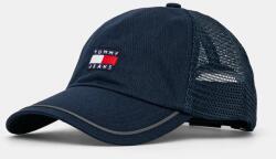 Tommy Jeans baseball sapka sötétkék, nyomott mintás, AM0AM13287 - sötétkék Univerzális méret