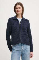 Tommy Hilfiger kardigán sötétkék, női, WW0WW44501 - sötétkék M