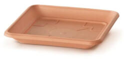 Prosperplast Terra négyszög virágcserép alátét, 41 cm - terrakotta (PKWT41-R624)