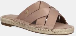 Tommy Hilfiger papucs SATIN ESPADRILLE MULE bézs, női, FW0FW08502 - bézs Női 41 - answear - 37 990 Ft