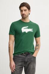 Lacoste t-shirt zöld, férfi, nyomott mintás, TH2042 - zöld XL