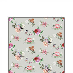 Ambiente Charlotte stone papírszalvéta 25x25cm, 20db-os