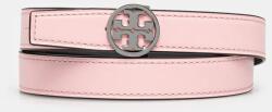 Tory Burch kifordítható bőröv Miller Smooth Reversible rózsaszín, női, 159072-650 - rózsaszín XS