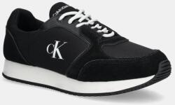 Calvin Klein Jeans sportcipő RETRO SOCK RUNNER MG WMM fekete, YM0YM01152 - fekete Férfi 44 - answear - 26 990 Ft
