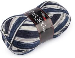 Vlna Hep Vlna Hep, Best Socks önmintázó zoknifonal, 150g, 7380