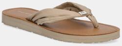 Tommy Hilfiger flip-flop TH ELEVATED BEACH SANDAL bézs, női, lapos talpú, FW0FW06985 - bézs Női 40