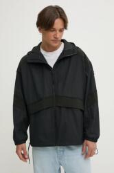 HUGO rövid kabát férfi, fekete, átmeneti, oversize, 50531882 - fekete XL