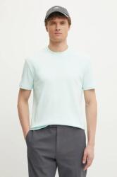 Calvin Klein pamut póló türkiz, férfi, sima, K10K109894 - türkiz XXL - answear - 14 990 Ft