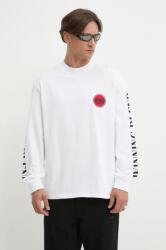 HUGO BOSS hosszú ujjú fehér, férfi, nyomott mintás, 50531250 - fehér XXL