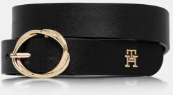 Tommy Hilfiger bőr öv fekete, női, AW0AW17251 - fekete 85