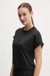adidas pamut póló ALL SZN női, fekete, JJ1235 - fekete XXS