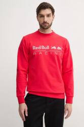Red Bull Racing x Pepe Jeans felső TEAM LOGO CREW piros, férfi, nyomott mintás, RM580017 - piros S