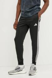 Adidas melegítőnadrág Tiro Essentials fekete, nyomott mintás, JC5464 - fekete XXL