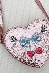 Konges Sløjd gyerek táska VALENTINES TUT SHOULDER BAG rózsaszín, KS103368 - rózsaszín Univerzális méret