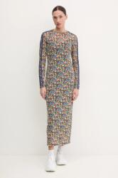 Adidas ruha Liberty sötétkék, maxi, testhezálló, JC7773 - sötétkék S