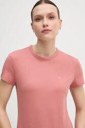 Calvin Klein pamut póló női, narancssárga, K20K208061 - narancssárga S