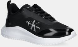 Calvin Klein sportcipő EVA RUNNER LOW LACE MIX ML WN fekete, YW0YW01442 - fekete Női 40 - answear - 27 990 Ft