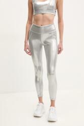 Reebok edzős legging Lux Chrome ezüst, sima, 100214627 - ezüst XS