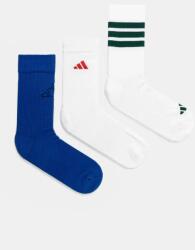 adidas zokni LOGO PACK 3PP 3 pár fehér, JD5831 - fehér 43/45