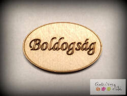  Boldogság feliratú kis táblácska