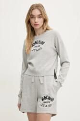 Moschino Jeans pamut pulóver könnyű, szürke, 0907 3201 - szürke M
