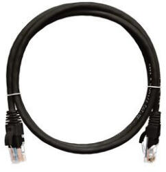 NIKOMAX CAT6A S-FTP Patch Cable 5m Black (NMC-PC4SA55B-050-BK) - delfinbuvar