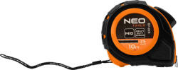 NEO TOOLS Mérőszalag 10 m/25 mm, acél, autostop + rögzítő (67-225)