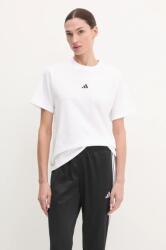 adidas pamut póló Essentials női, fehér, JC5944 - fehér L