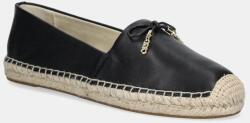 MICHAEL Michael Kors bőr espadrilles Nori fekete, 40R4NRFP1L. 001 - fekete Női 36