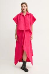 MMC STUDIO ruha rózsaszín, mini, oversize, VIVI - rózsaszín Univerzális méret