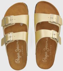 Pepe Jeans papucs PLS90621 sárga, női, OBAN CLASSIC W - arany Női 36